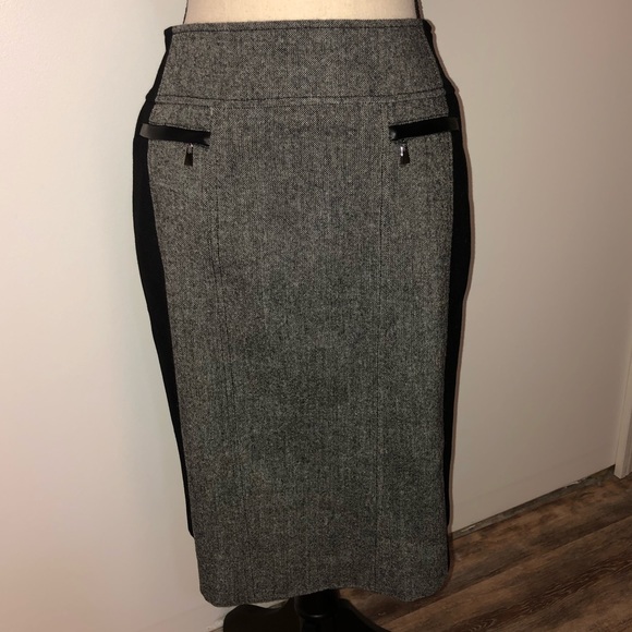 Conrad C wool blend pencil skirt Size 6 - Picture 2 of 6